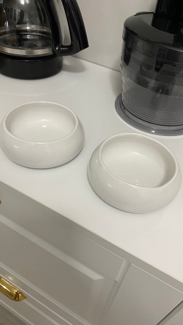 Beyaz Yuvarlak kase - Görsel 2