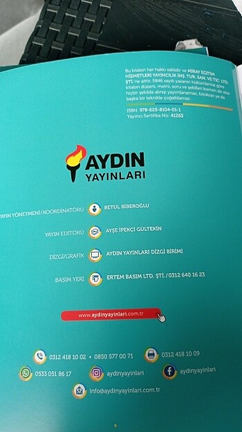 Aydın yayınları tyt denemeleri