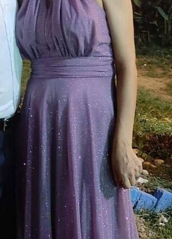 Lila simli abiye