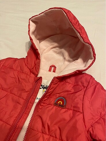 9-12 Ay Beden Kız çocuk mont