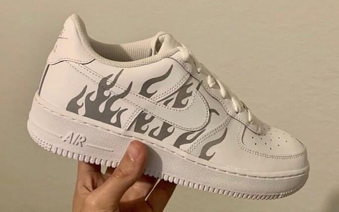 42 Beden Alev Desenli Nike Air Force