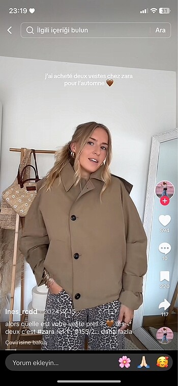 Zara Zara trençkot
