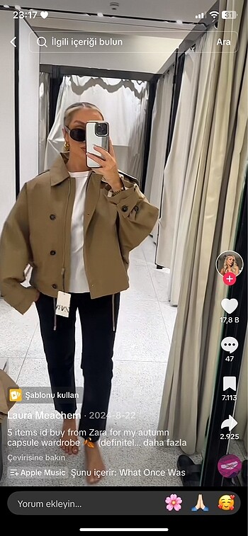 Zara trençkot