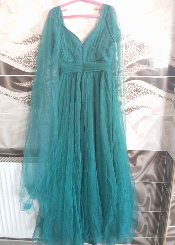 For kostümün Abiye elbisesi polyester dir - Görsel 2