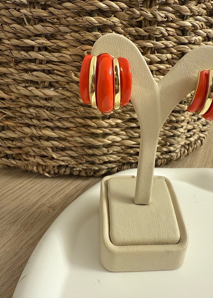 Renkli küpe - Görsel 2