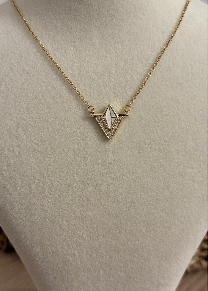 VIP taşlı kolye - Görsel 2