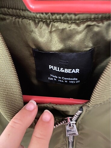 m Beden Pull&bear bomber ceket
