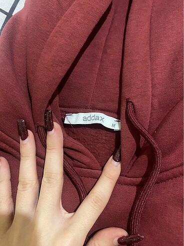 s Beden bordo Renk Sweatshirt addax