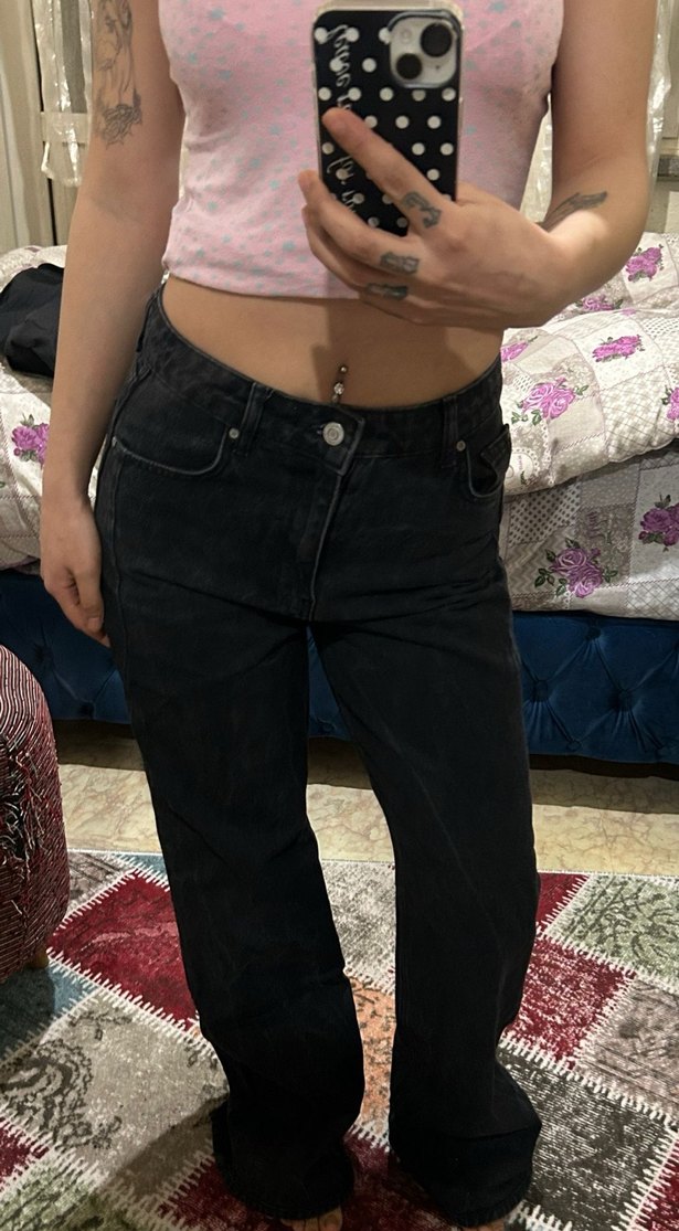 Milla siyah jeans - Görsel 5