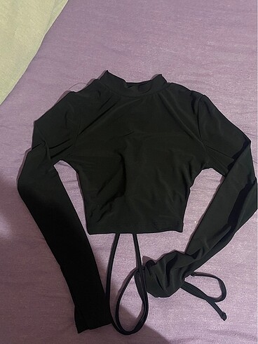 s Beden Buzgu desenli crop