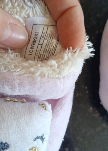 Kızlar için Pembe Kürklü Sıcak Ev Terlikleri - Görsel 3