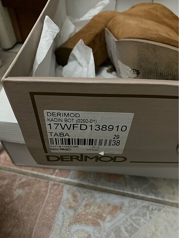 38 Beden camel Renk Topuklu bot