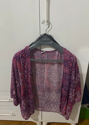 Bohem V Yaka Uzun Kollu Kimono