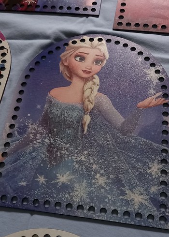 Çocuklar için Baskılı ahşap çanta Aksesuarları - Görsel 7