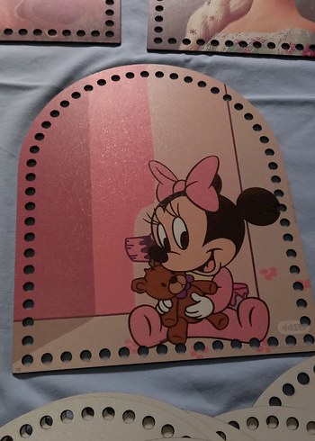 Çocuklar için Baskılı ahşap çanta Aksesuarları - Görsel 5