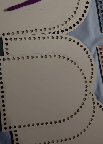 Çocuklar için Baskılı ahşap çanta Aksesuarları - Görsel 16