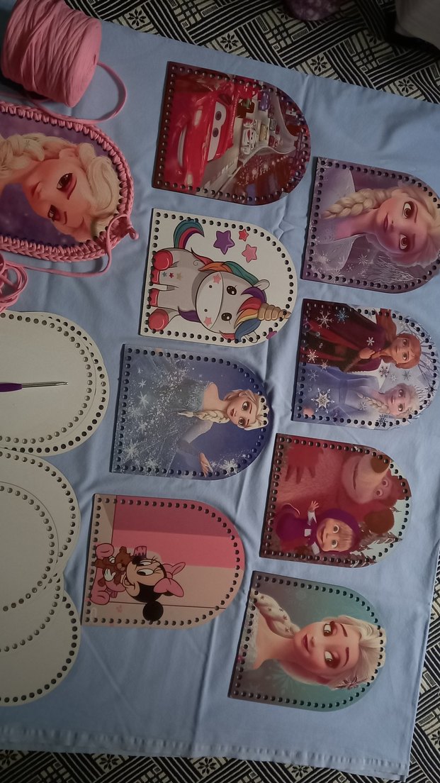 Çocuklar için Baskılı ahşap çanta Aksesuarları - Görsel 2