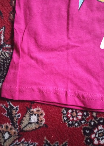 Pembe Barbie Baskılı Kız Tişörtü - Görsel 5