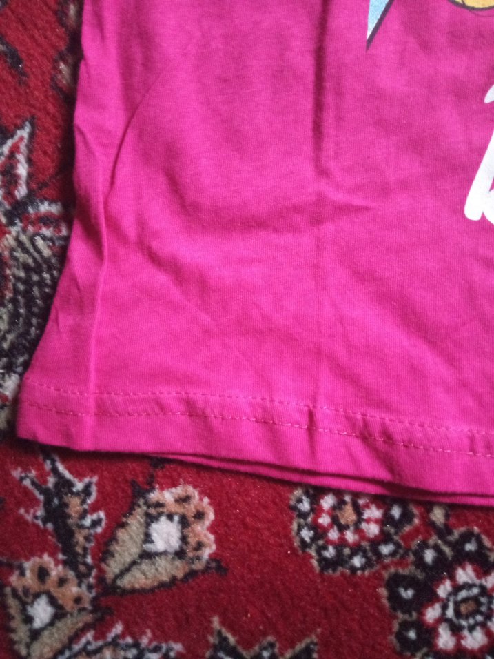 Pembe Barbie Baskılı Kız Tişörtü - Görsel 5