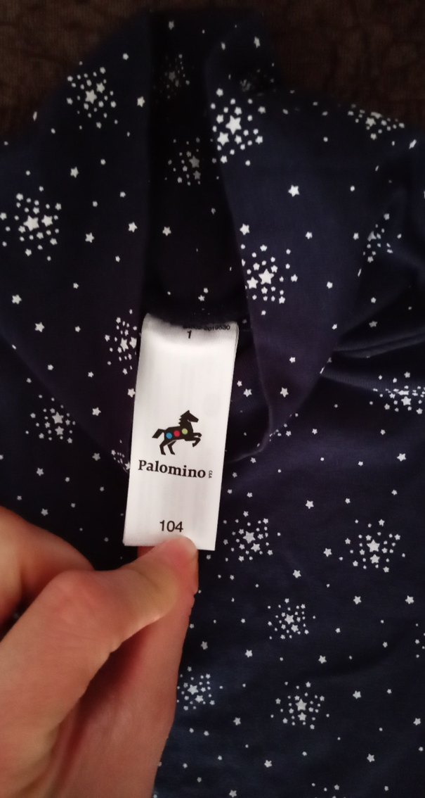 Kız Çocuk lacivert Baskılı Uzun Kollu Balıkçı Yaka Tişört - Görsel 4