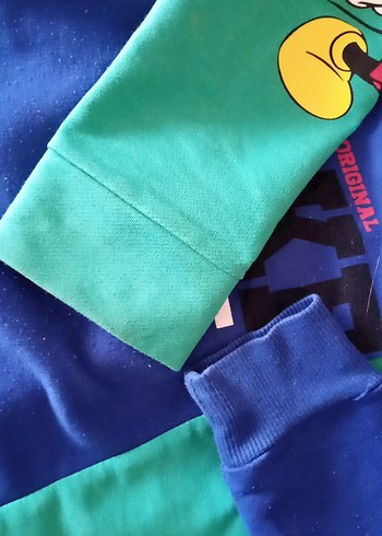 Mickey Mouse Baskılı Erkek - kız çocuk Sweatshirt - Görsel 4