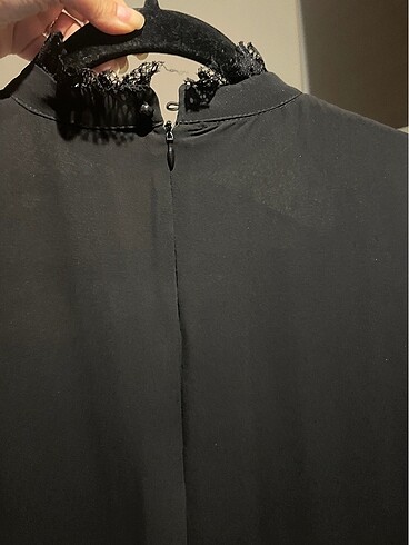 Dantel detaylı elbise - Görsel 7