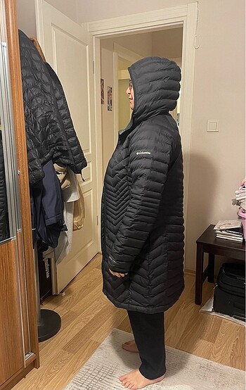 Orjinal Columbia omni-heat kadın mont - Görsel 6