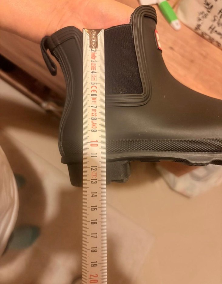 Orijinal Hunter Siyah Kadın Yağmur Botu - Görsel 3