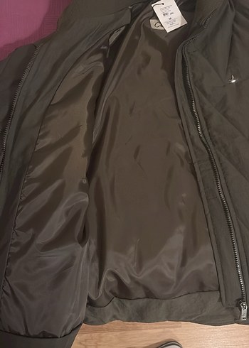 Beymen baharlık  Fermuarlı Yüksek Yaka Kadın Ceket - Görsel 4