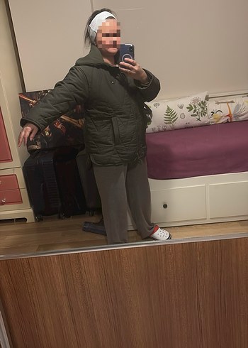 Beymen baharlık  Fermuarlı Yüksek Yaka Kadın Ceket - Görsel 7