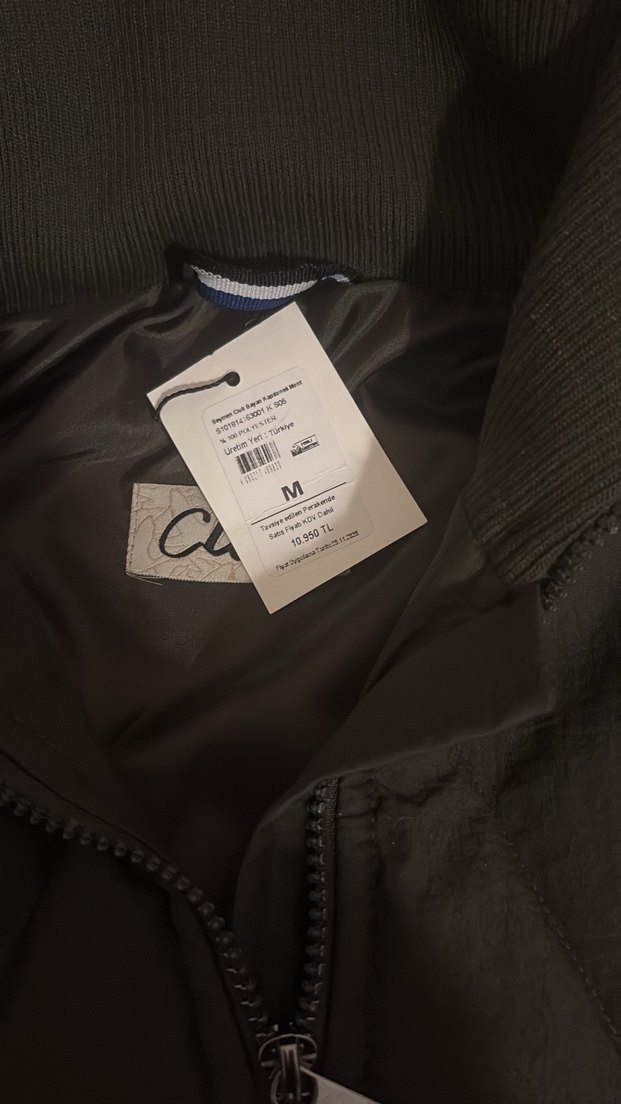 Beymen baharlık  Fermuarlı Yüksek Yaka Kadın Ceket - Görsel 3