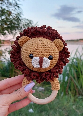 Aslan çıngırak amigurumi 
