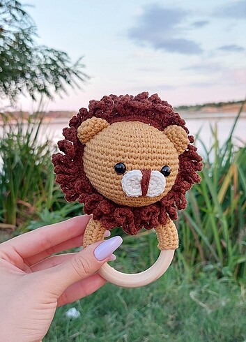 Diğer Aslan çıngırak amigurumi