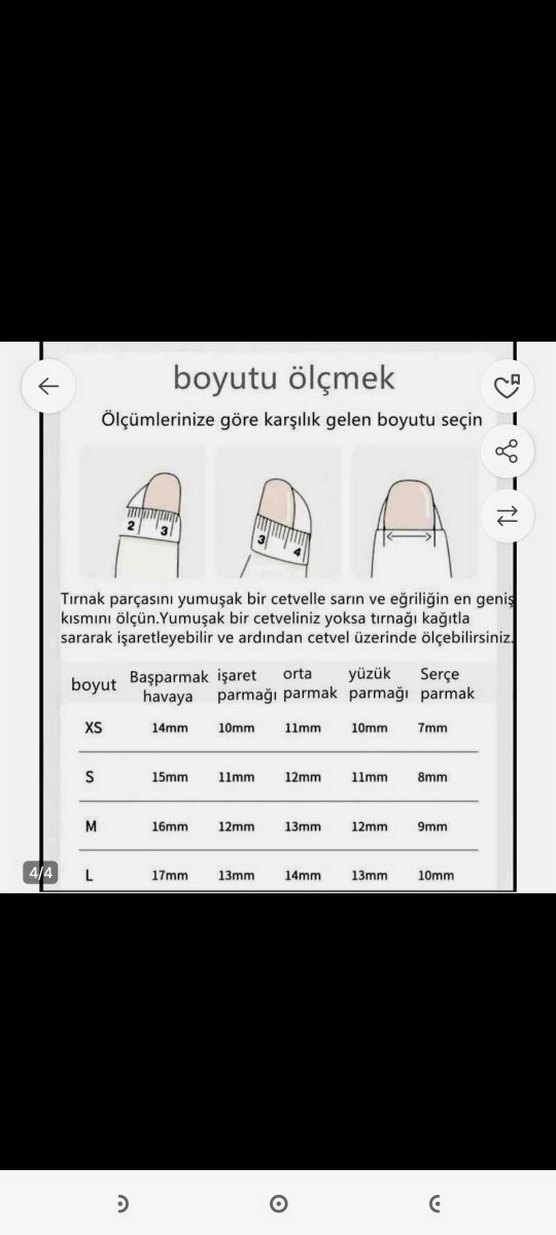 Yılbaşılık Jel Takma Tırnak - Görsel 3