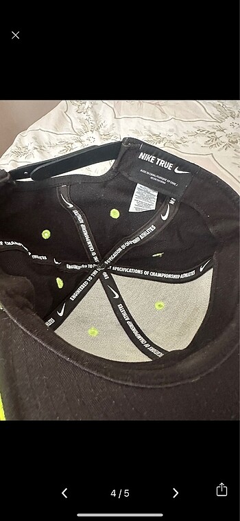  Beden siyah Renk Orijinal nike şapka
