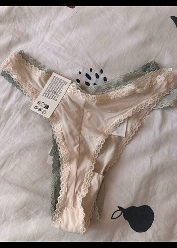 H&M H&M Dantel Detaylı Kadın Külot