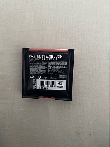 Beden pastel allık