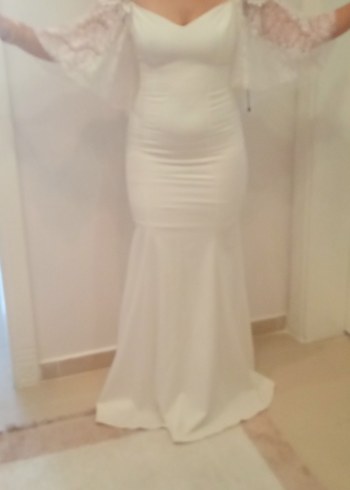 Uzun Beyaz  nikah gelin alma - Görsel 3