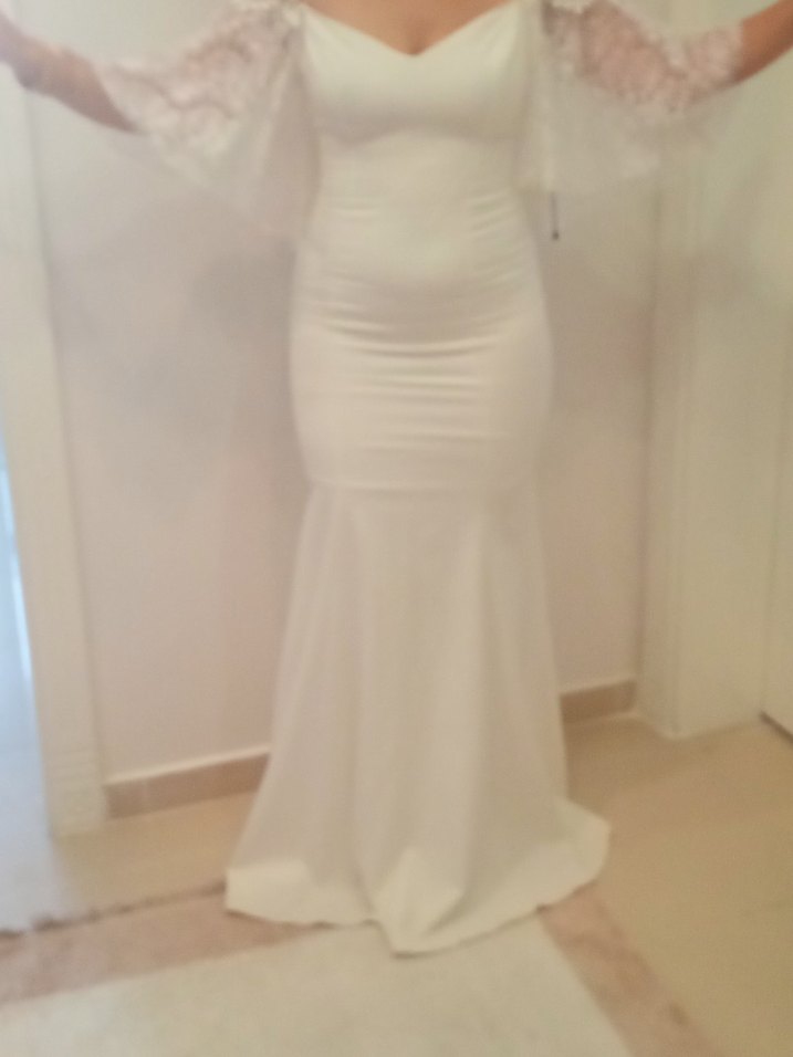 Uzun Beyaz  nikah gelin alma - Görsel 3