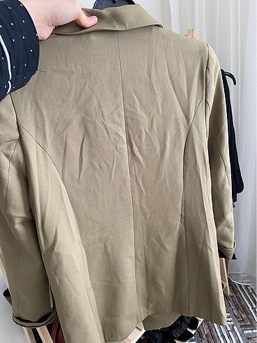 xs Beden haki Renk Blazer Ceket