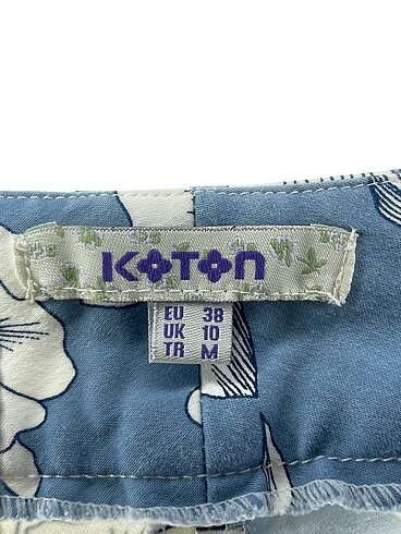 38 Beden mavi Renk Koton Düz Kesim %70 İndirimli.