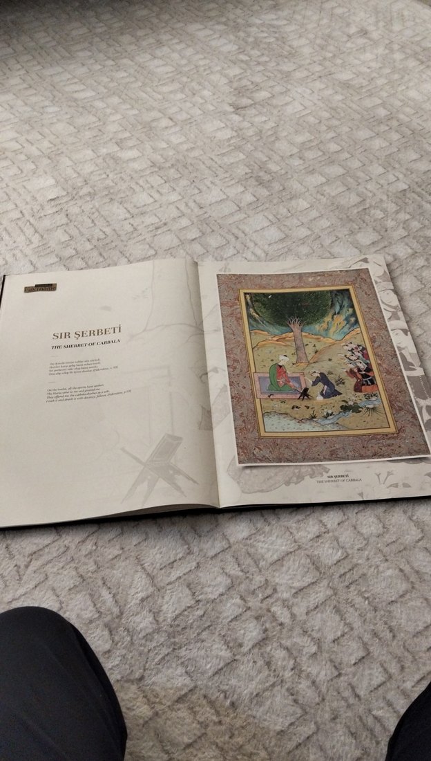 Minyatürlü Fakrname Dini Kitap - Görsel 4