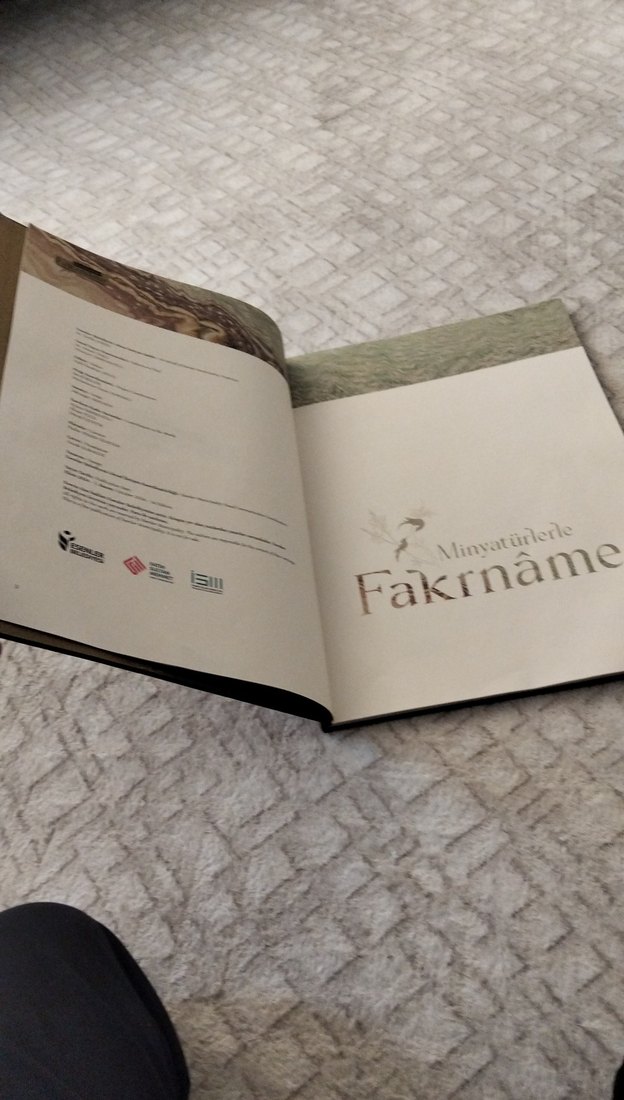 Minyatürlü Fakrname Dini Kitap - Görsel 3