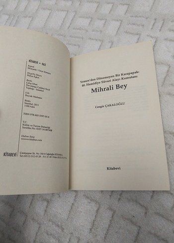 Mihrali Bey - Biyografi Kitabı - Görsel 5