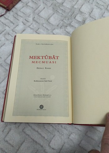 Osmanlı'ca Said Nursi Külliyatı Kitap Seti . - Görsel 6