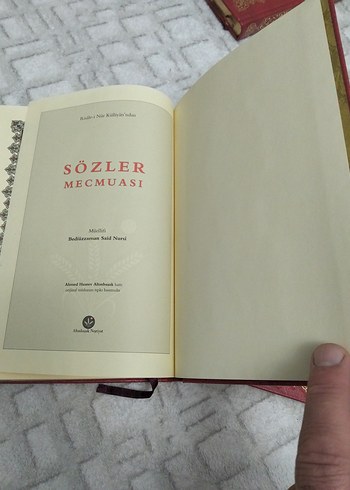 Osmanlı'ca Said Nursi Külliyatı Kitap Seti . - Görsel 8