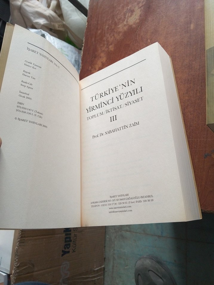 Türkiye'nin Yirminci Yüzyılı Kitap Seti - Görsel 5