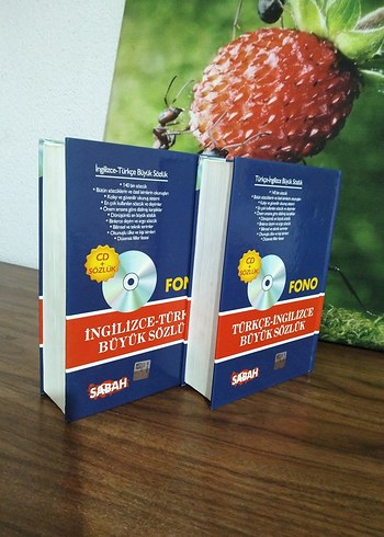 İngilizce-Türkçe ve Türkçe-İngilizce Büyük Sözlük Seti - Görsel 2