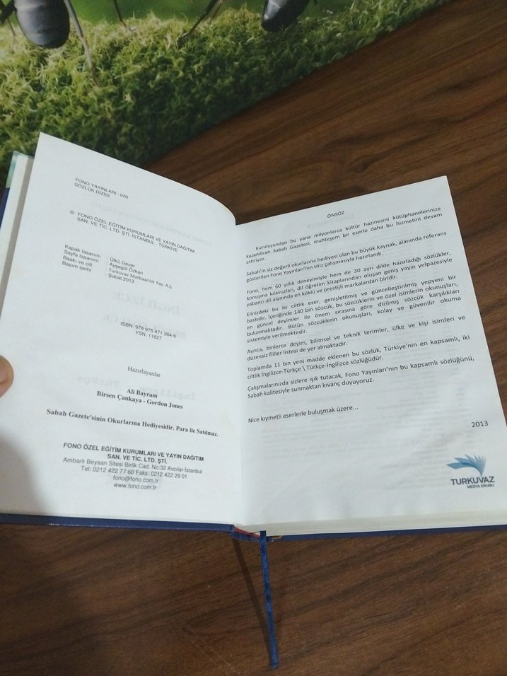 İngilizce-Türkçe ve Türkçe-İngilizce Büyük Sözlük Seti - Görsel 5