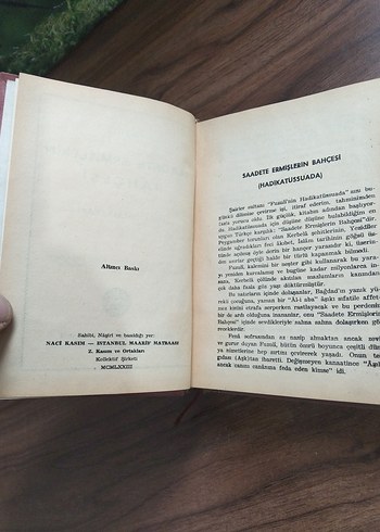 Fuzili.Saadete Ermişlerin Balıcesi Kitabı - Görsel 5